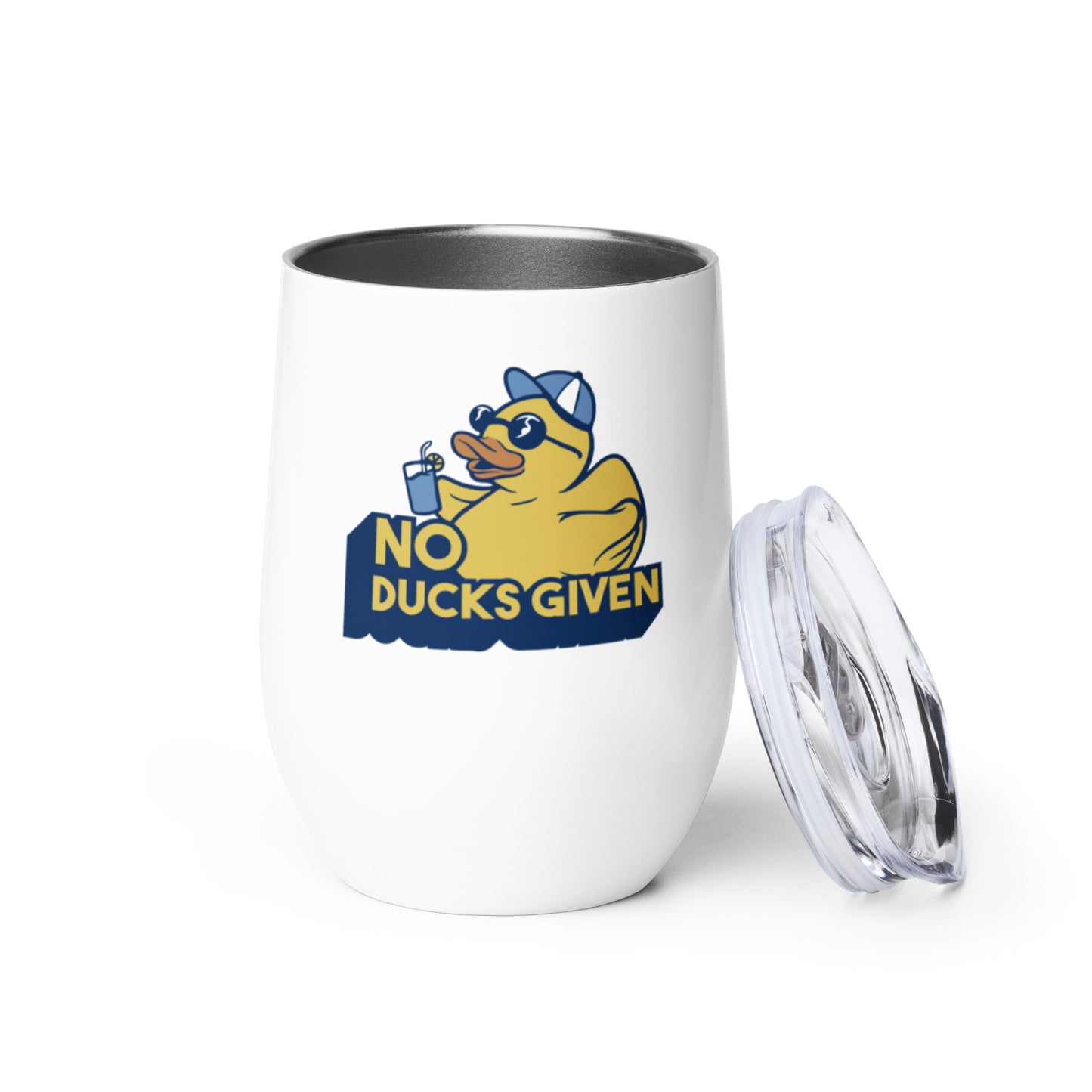 NO DUCKS GIVEN - Wine tumbler